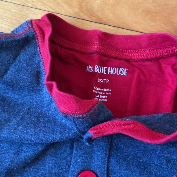 Hatley Little Blue House Panama Onesie XS - Picture 3 of 3